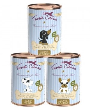 Welpenfutter von Terra Canis