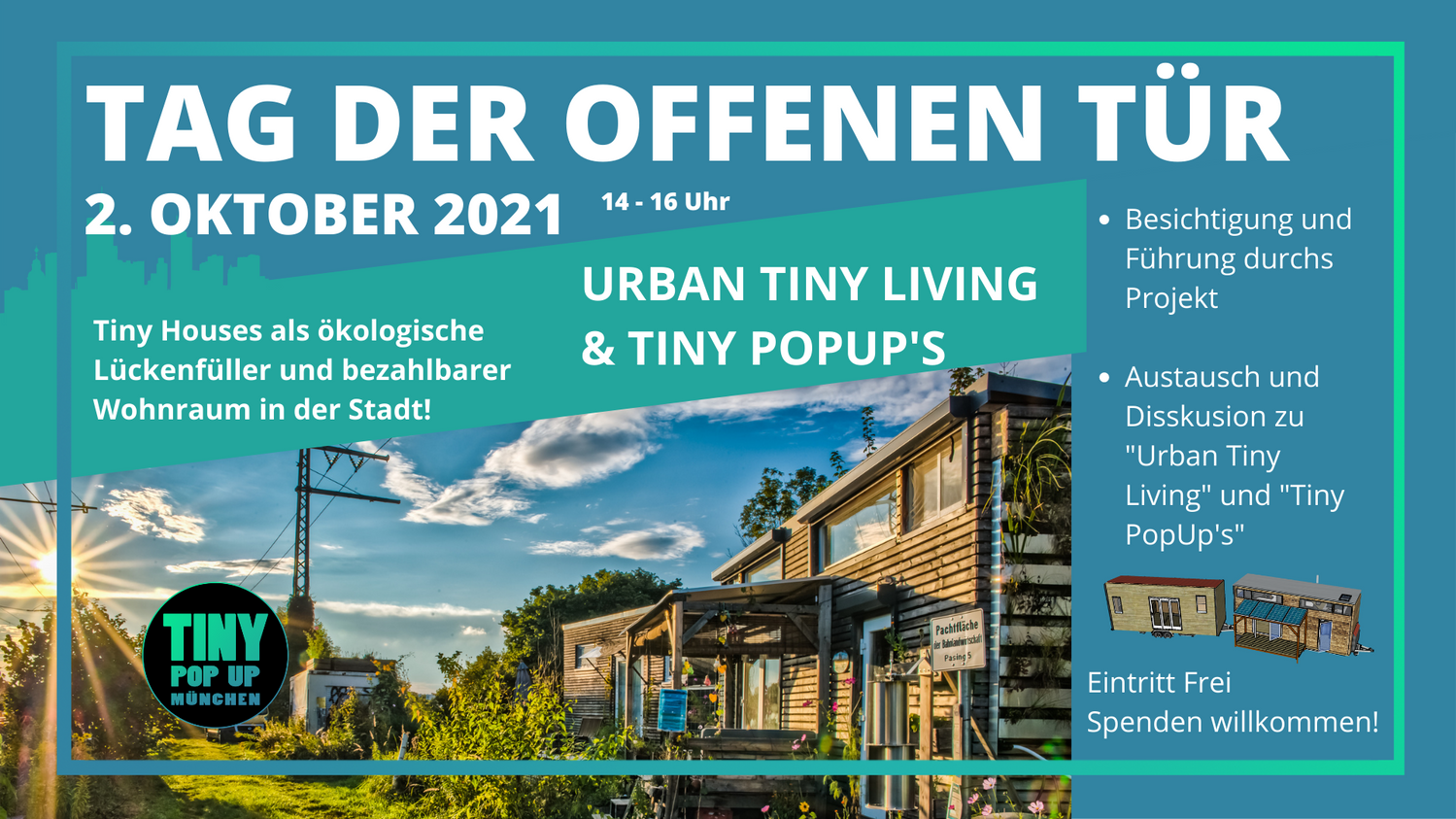 Urban Tiny Living & Tiny PopUp's - Tag der offenen Tür
