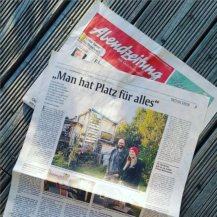 Artikel in der Abendzeitung: Wenig Platz, viele Möglichkeiten