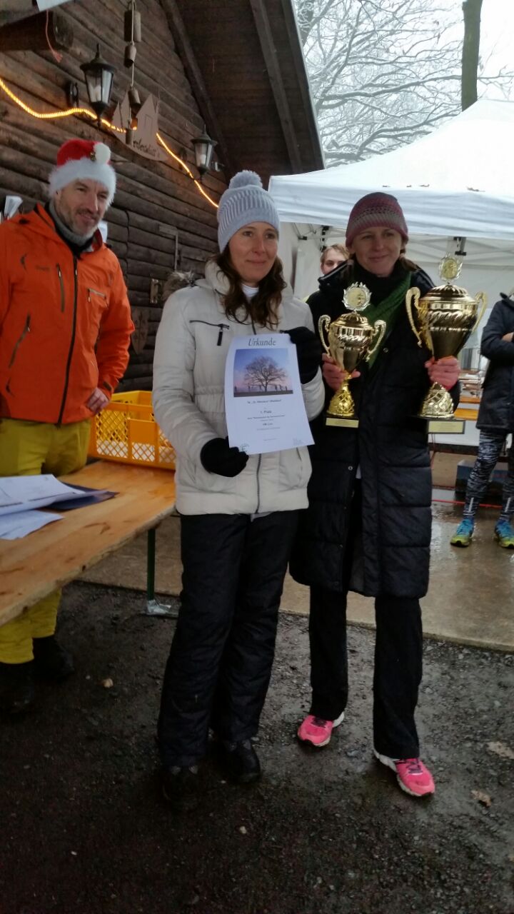 Pokalgewinn beim Nikolaus-Lauf auf der Erpeler-Ley am 03.12.2017