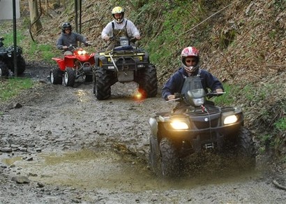 Ruta extrema de cuatrimotos por la cañada, Sierra de Tapalpa