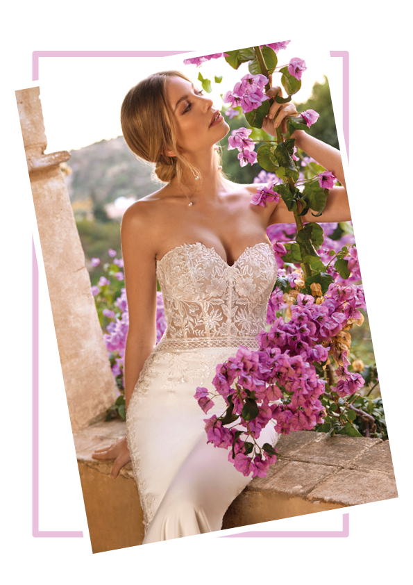 Elegantes Brautkleid