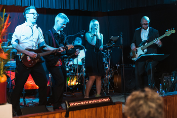 Die Partyband für Hochzeit, Firmenfeier und Gala – Sound Express® sorgt für unvergessliche Momente.