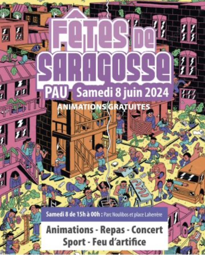 FÊTE DE QUARTIER A SARAGOSSE