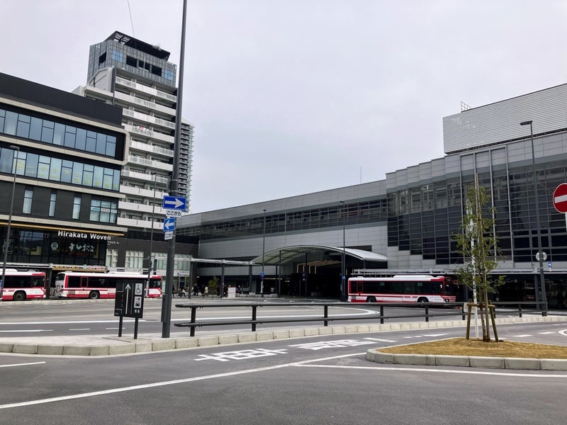 【枚方市駅前北口ロータリー】2026年2月末とうとう完成！〜これまでの定点写真 [3/2更新]
