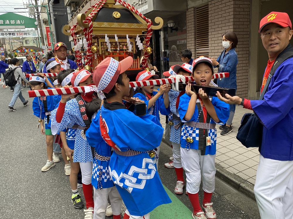 普通部通りを元気にわっしょい！