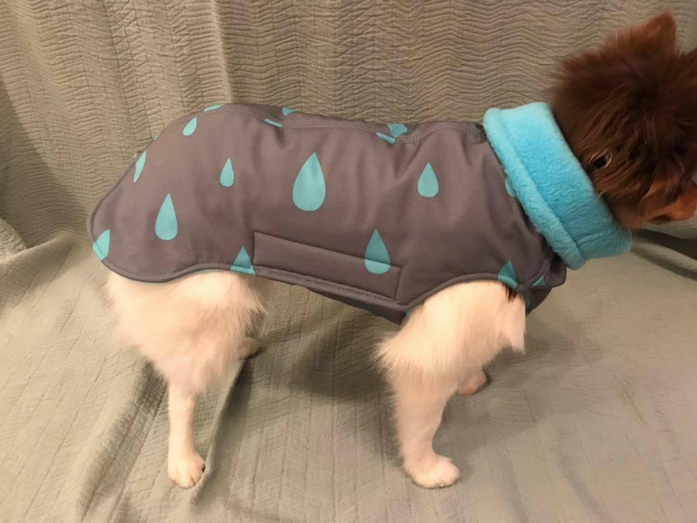 Softshell-Hundemantel, Hundemantel Maßanfertigung,  Hundemantel nach Maß