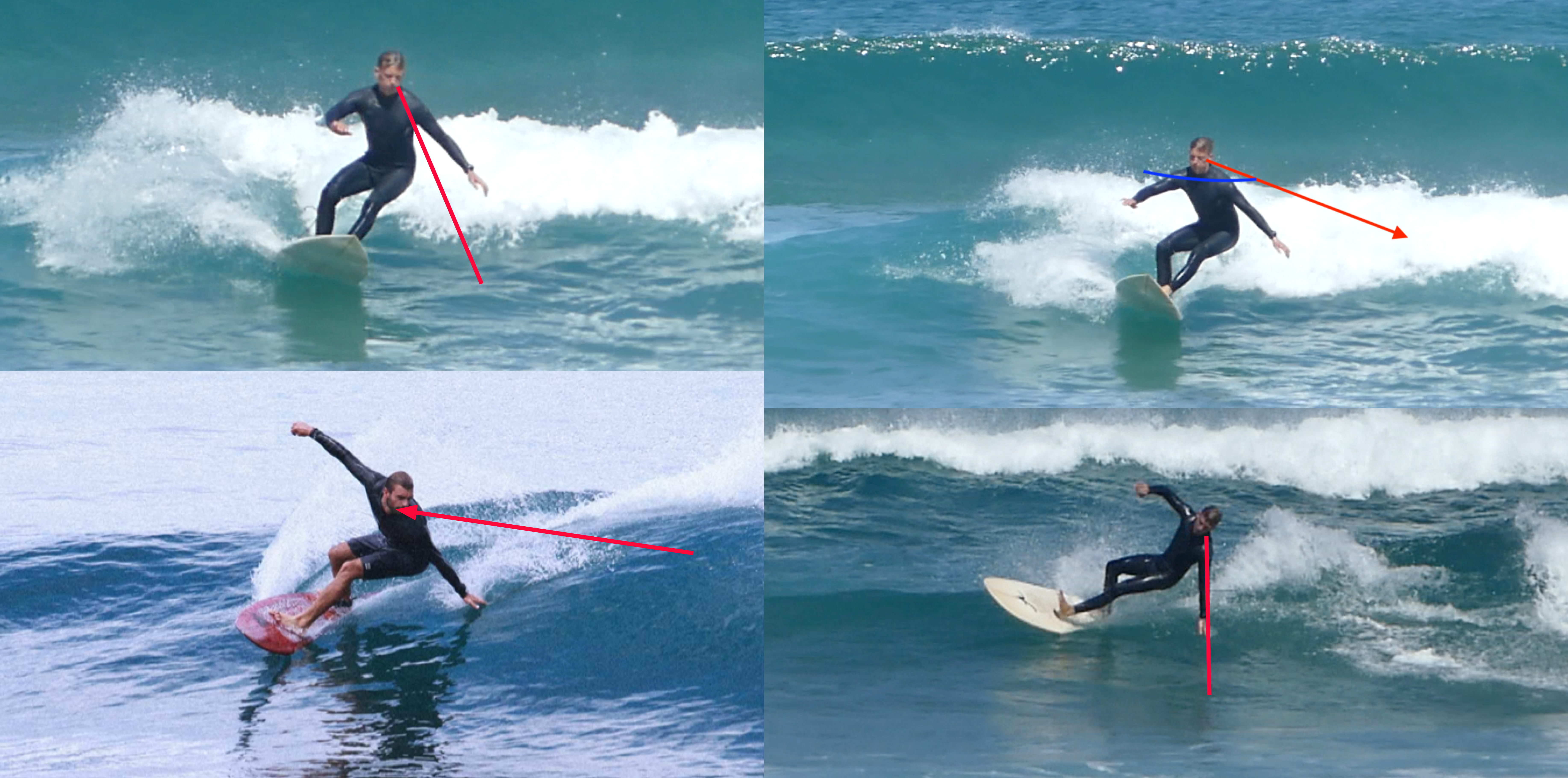 surf coaching how to do a round house cutback Justin West Coaching