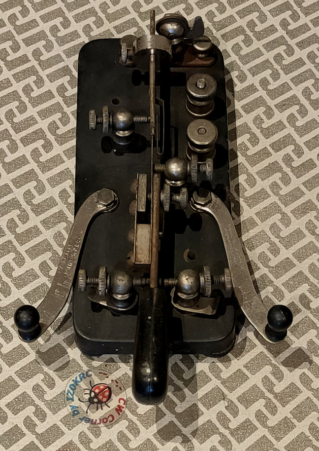S.E. Sematic. Particular of lever open for use as sideswiper 