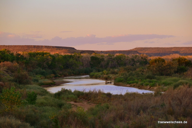 Der kümmerliche Rest des berühmten Rio Grande