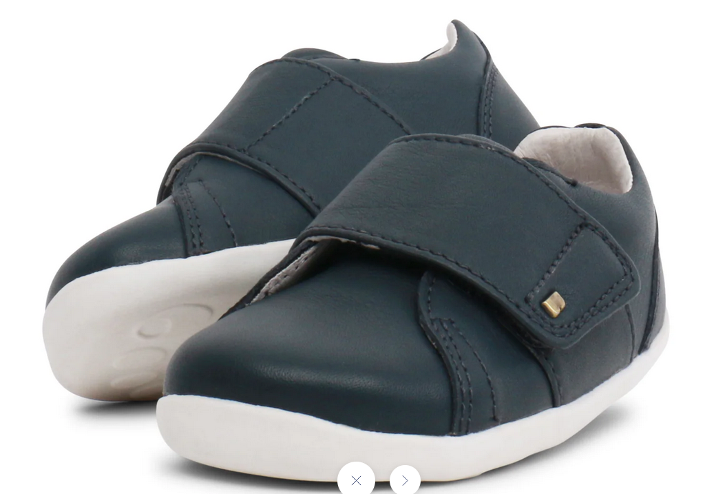 Bobux Step Up Dimension III – Chaussures Souples Premier Pas Pour Bébé – Cuir & Textile Confortable – Idéales Pour Apprendre à Marcher
