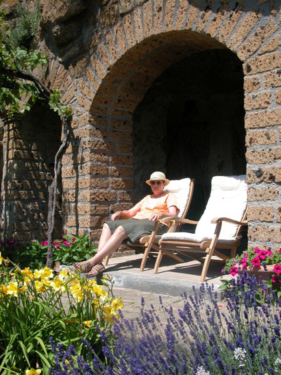 sunning