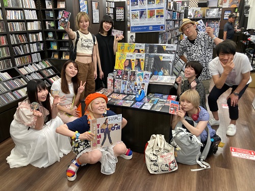 diskunion ROCK in TOKYO 特設コーナーにて