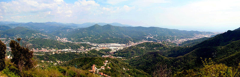 Panoramica Val Polcevera