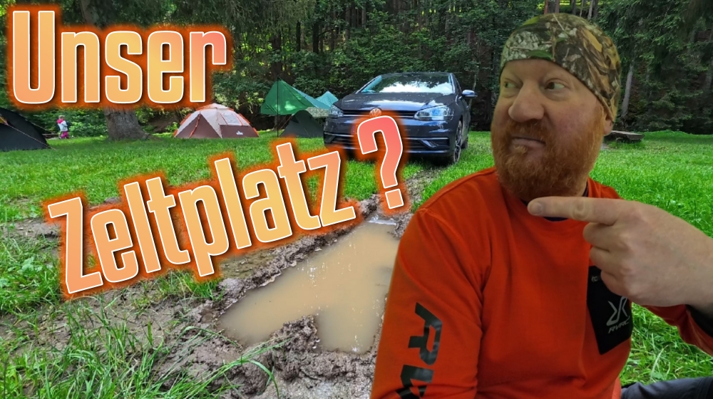 "Sommercamping" in der Eifel 2024.