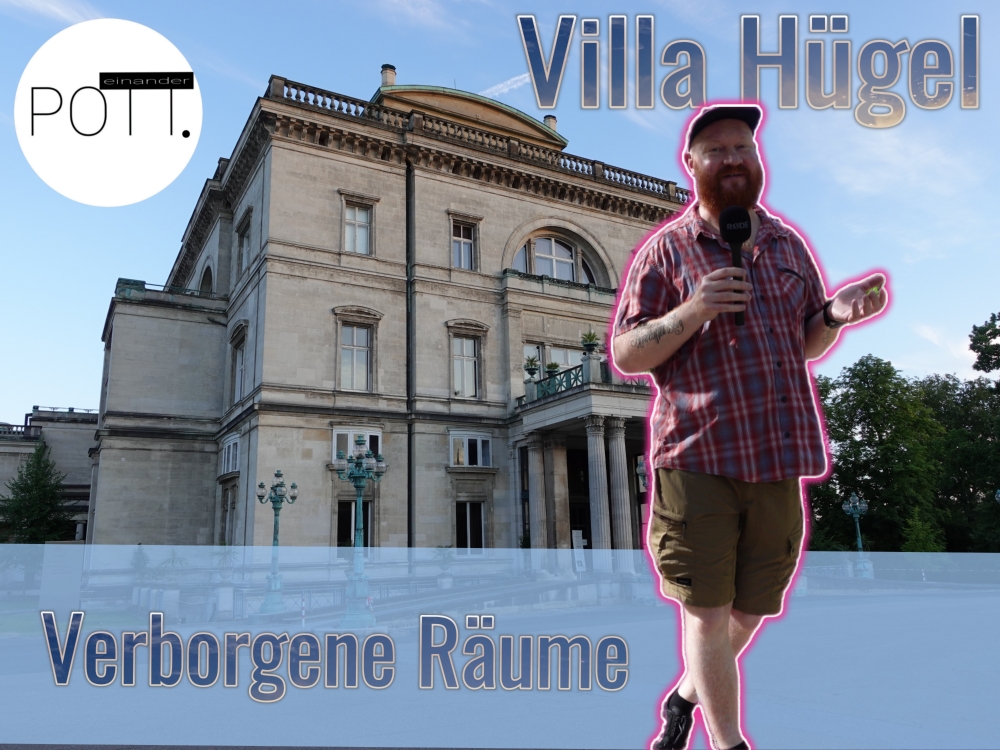 Durch die verborgene Räume der Villa Hügel in Essen!