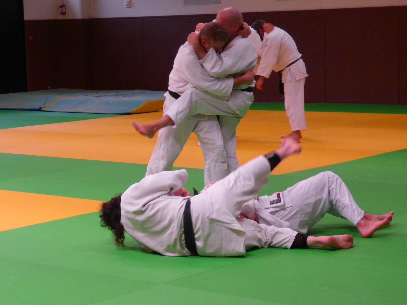 Stage d'étude sports de combat, défense avec Christophe Saint Agathe et Luc Mathevet 20 12 2014