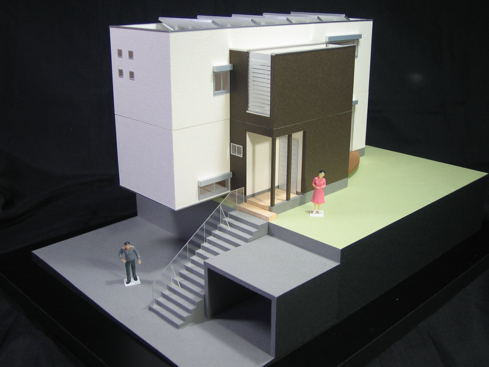 50分の1，2階建て内外模型No.91『希望の5月』