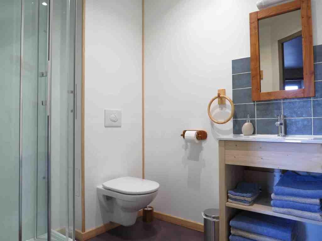 Douche Flottille 1/4 rond 90cm