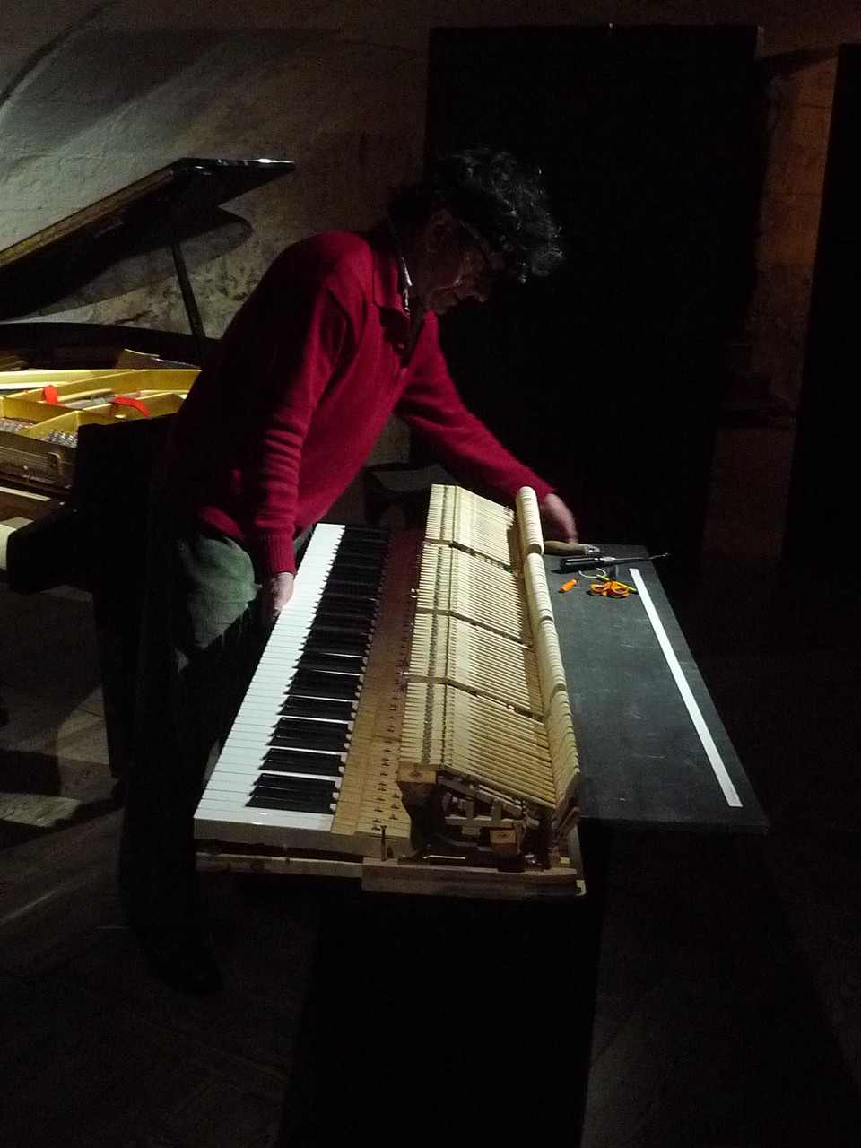 Les pianos sont des mécaniques complexes