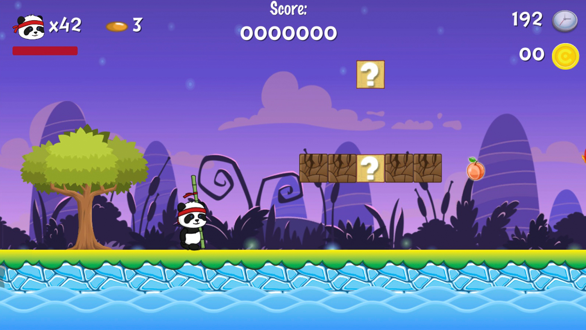 Screenshot: Panda Hero