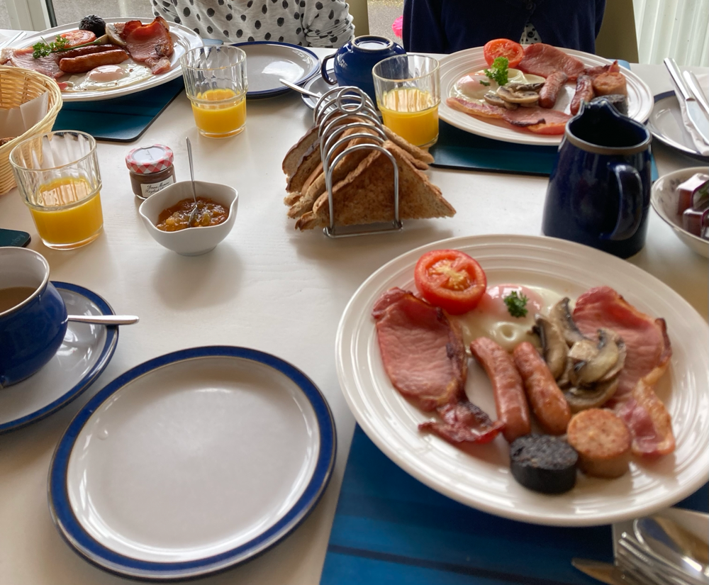 Rowanville Lodge アイリッシュブレックファスト