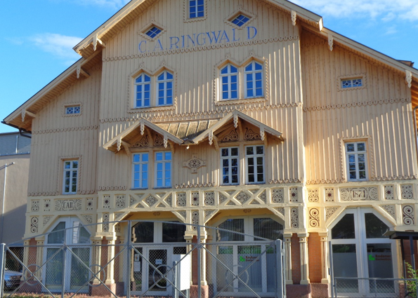 Tabakfabrik der Familie Ringwald in Emmendingen.