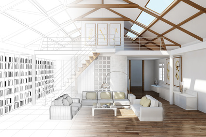 Grundriss in 3D Planung