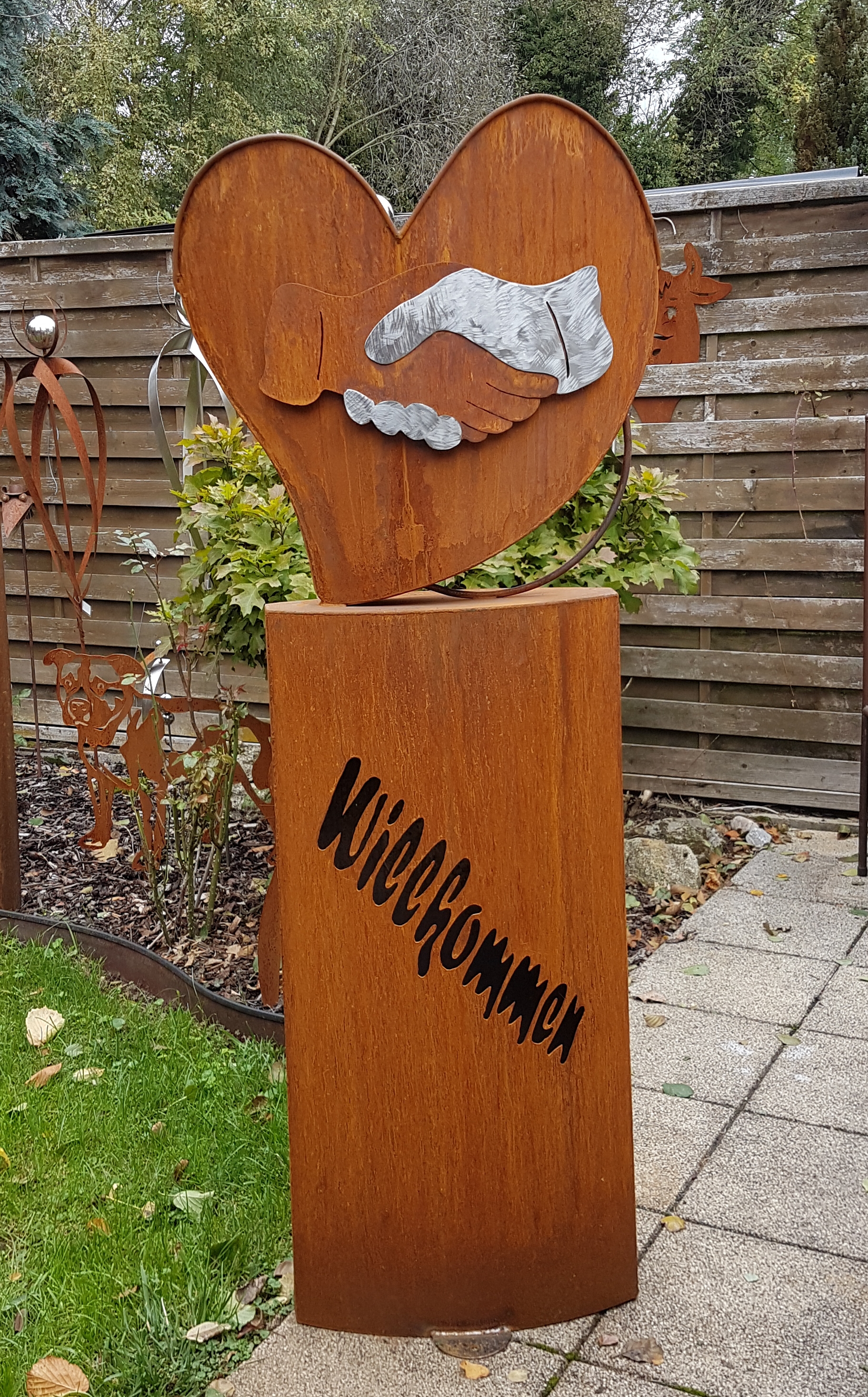 DecoArtKülbs,Edelrost u. Edelstahl Deko,Gartendeko