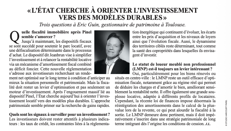 Crystal Conseil dans le Figaro Magazine