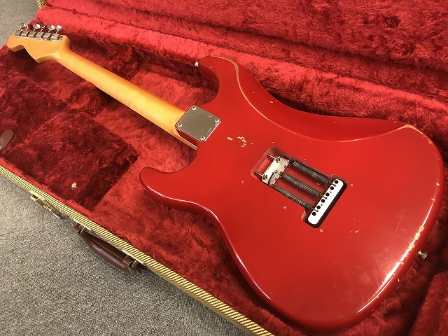 Brazilian rosewood Dakota Red Stratocaster - fat-guitar
