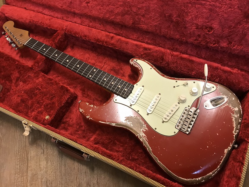 1962 MJT Dakota Red Stratocaster - fat-guitar-stock ページ! 1962 MJT Dakota Red Stratocaster - fat-guitar-stock ページ!