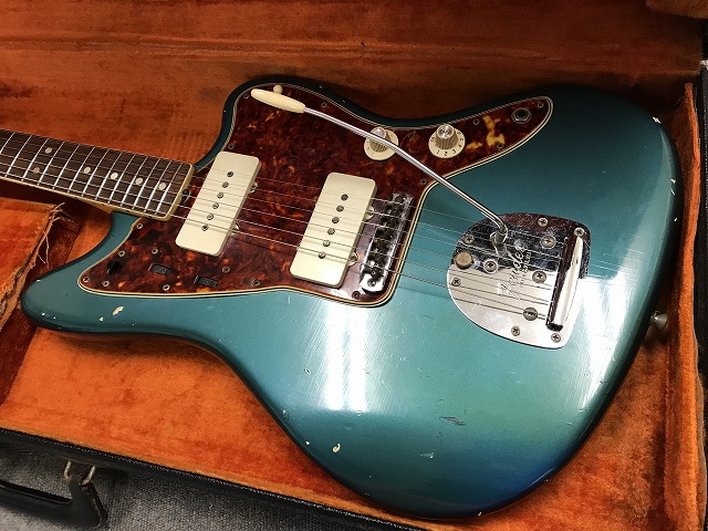 1965 Fender Jazz master Lake Placid Blue Matching Head - fat