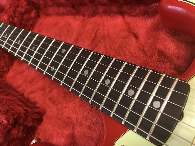 Brazilian rosewood Dakota Red Stratocaster - fat-guitar Brazilian rosewood Dakota Red Stratocaster - fat-guitar