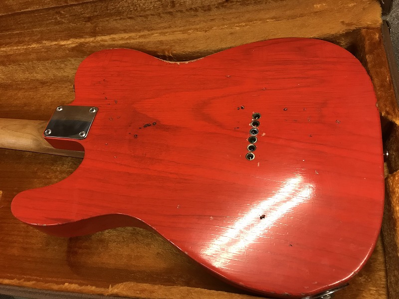 fat-guitar Original order neck Tele See-through red - fat