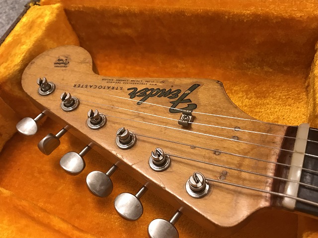 ストラトボディ Fender USA VINTAGE Stratocaster '64 Clay Dot Sunburst/R