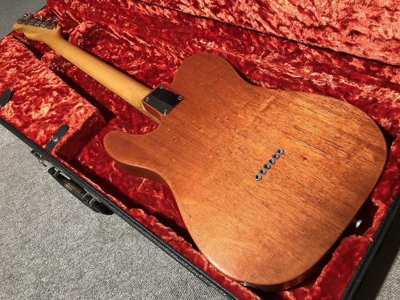 Honduran mahogany Telecaster Thinline - fat-guitar-stock ページ！