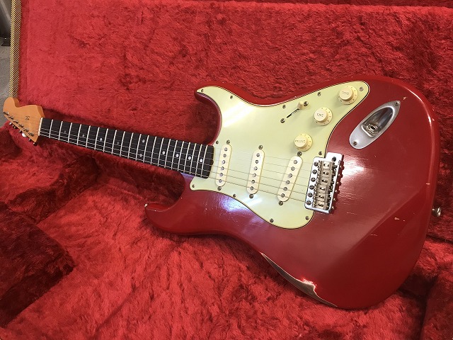 Brazilian rosewood Dakota Red Stratocaster - fat-guitar