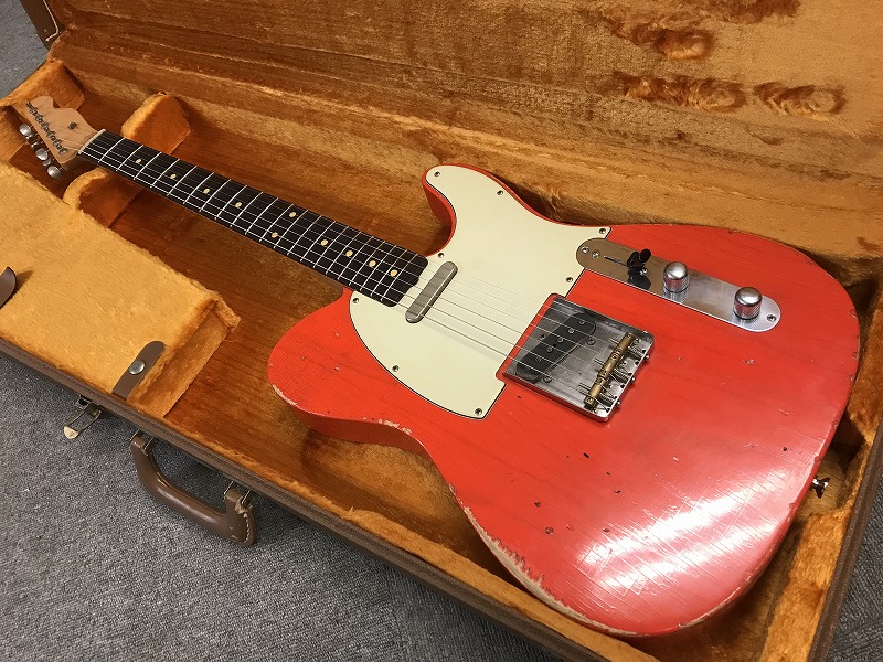 fat-guitar Original order neck Tele See-through red - fat