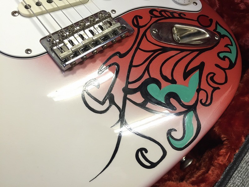 1965 Jimi Hendrix Monterey Pop festival stratocaster - fat-guitar