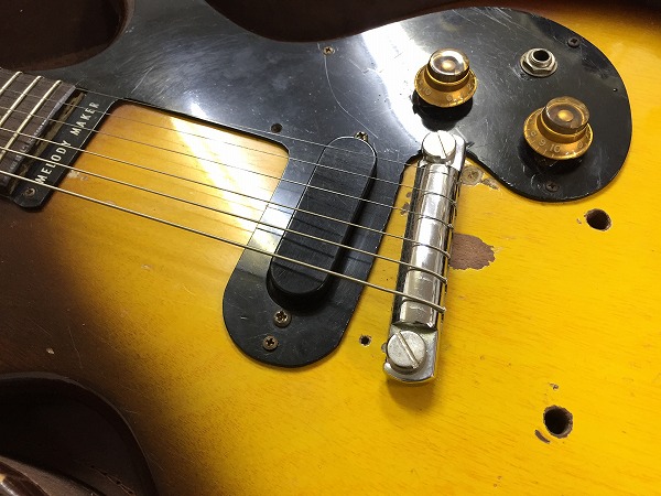 1960 Gibson Melody Maker Sunburst - fat-guitar-stock ページ！