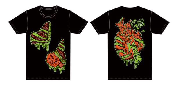 偶想DropTシャツ　designby:Morry(DMK)