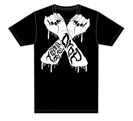 偶想DropTシャツ　designby:Morry(DMK)　制作:音ノ怪 絵ノ怪