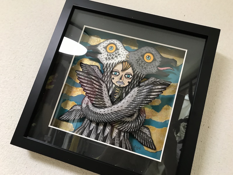 【数々のアワードを受賞】 ヨゲンノトリと八咫烏展 - 絵ノ怪 音ノ怪 絵画