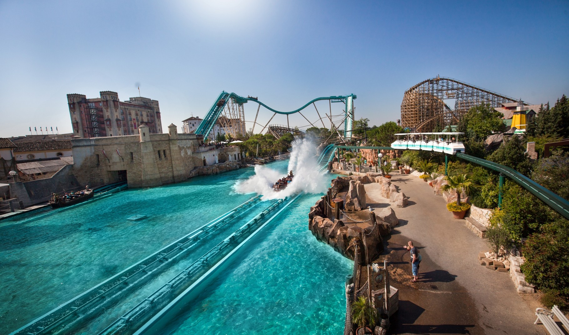 Atlantica Super Splash at Europa-Park, let the water flow!