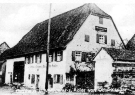 Gasthaus Adler um1930