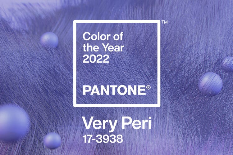 Pantone Colour of the Year 2022