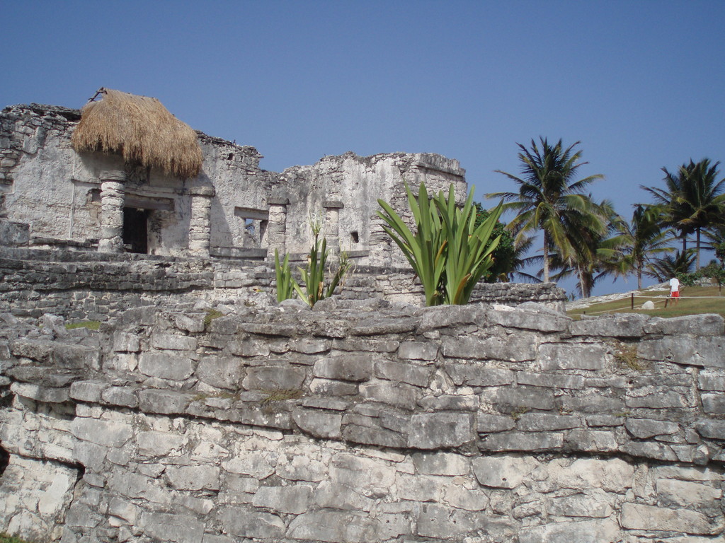 10-08-2009 Templi Maya a Tulum sul mar dei Caraibi