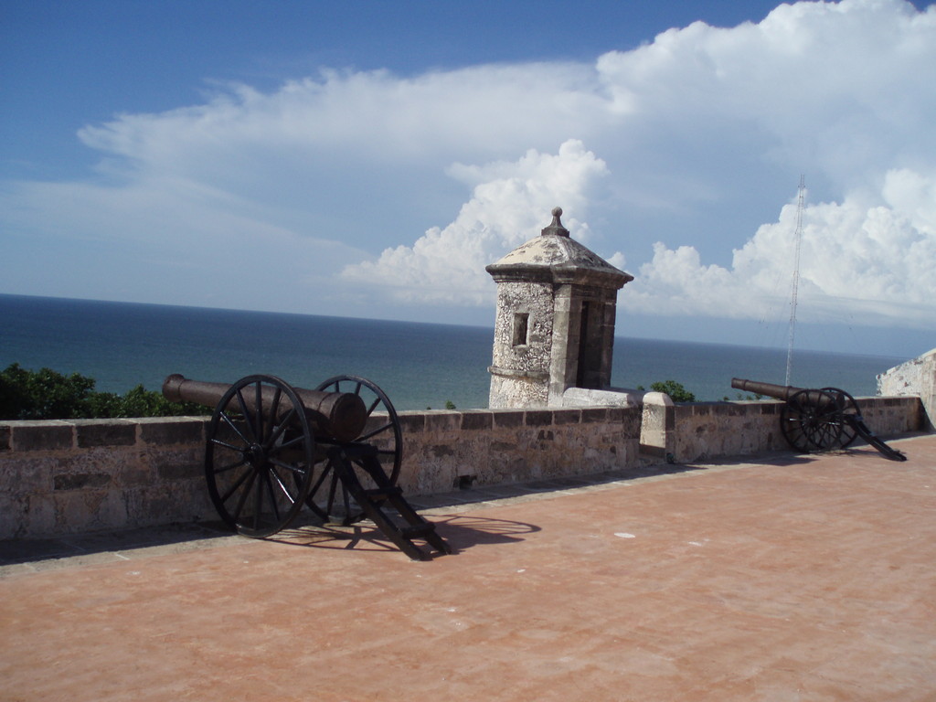 06.-08-2009 Cannoni al forte Campeche
