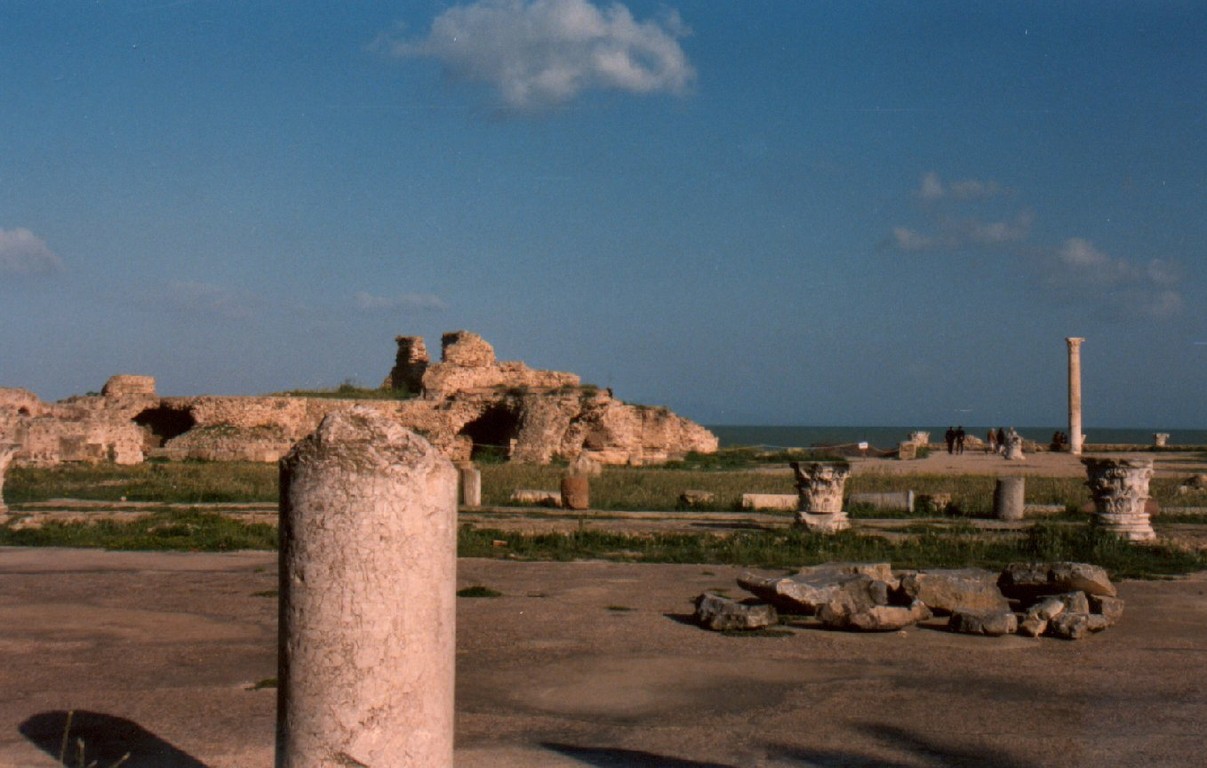 Panoramo sui resti di Cartagine